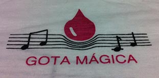 Raro logotipo da Gota Mgica!