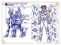 Seiya de Pégaso - 3ª armadura