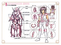 Shun de Andrômeda - 1ª armadura