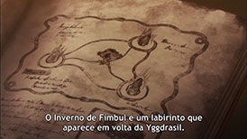 Lyfia encontrou informações sobre o Inverno de Fimbul na biblioteca de Asgard!