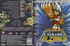 DVD Os Cavaleiros Do Zodíaco - Saga Clássica Dublado - 21 Discos