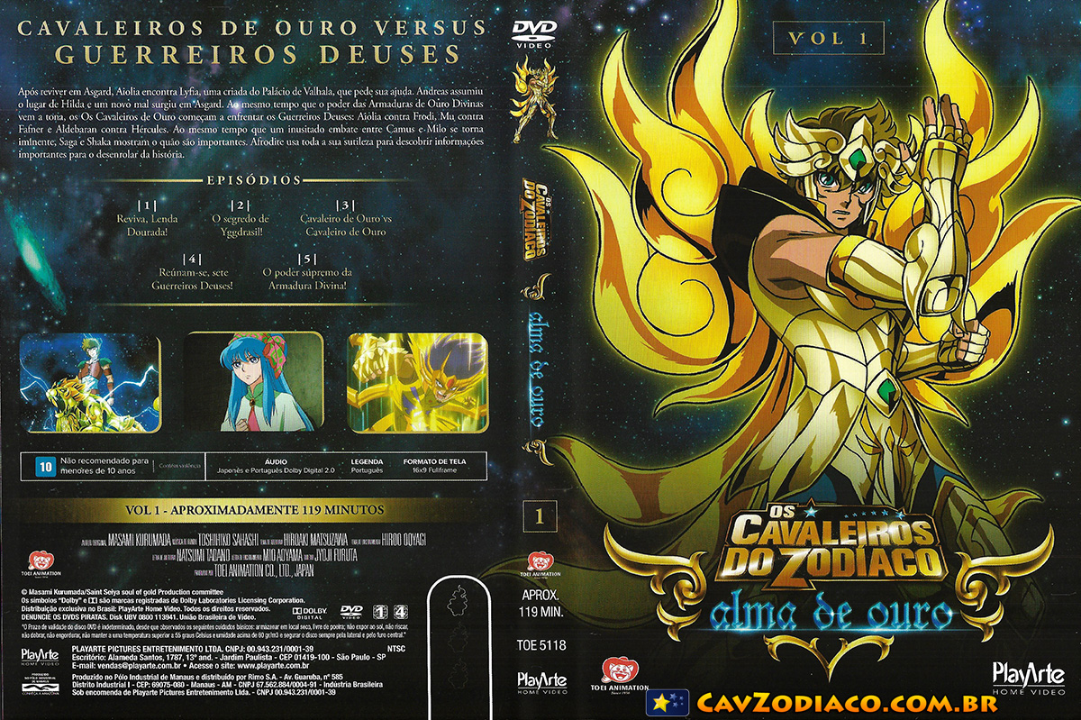 download cavaleiros do zodiaco alma de ouro dublado