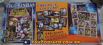 Pster brasileiro de lbum de Lost Canvas pela Deomar Editora