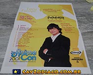 Panfleto do evento Animecon 2007, com a presena do Toru Furuya
