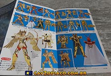 Panfleto promocional da linha de Model Kits da Bandai