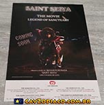 Panfleto de licenciamento do filme A Lenda do Santurio pela Toei Animation