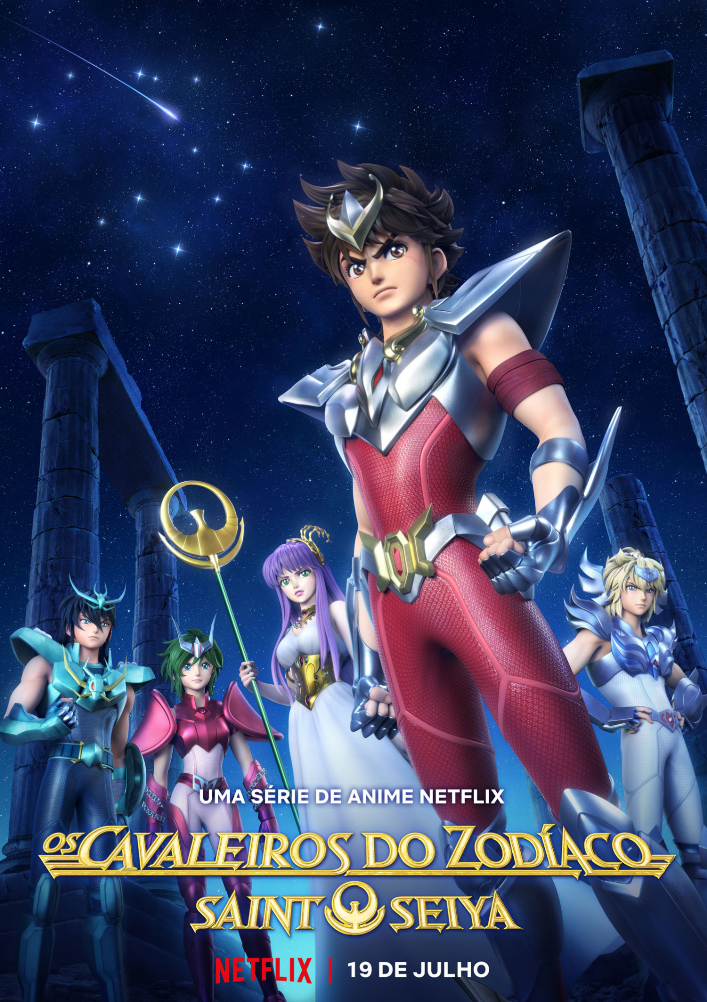 Os Cavaleiros do Zodíaco (3DCG) - 1ª temporada <- Animes - Os