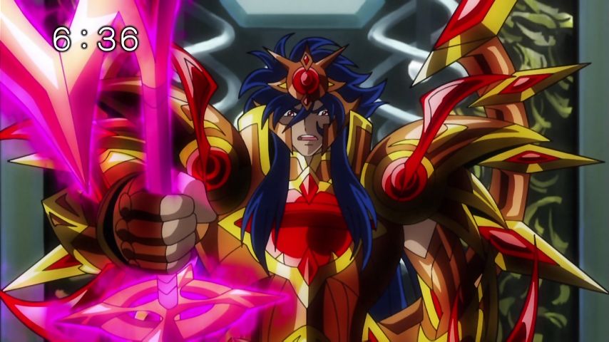 Cavaleiros de Atena reúnem seus Cosmos para criarem o verdadeiro Ômega (Saint  Seiya Ômega)